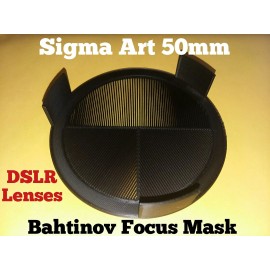 Spencer-3d Sigma Art 50mm f/1.4 DSLR Bahtinov Focus Mask