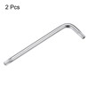 sourcing map 2pcs T25 Tamper Proof Torx Star Key Bit