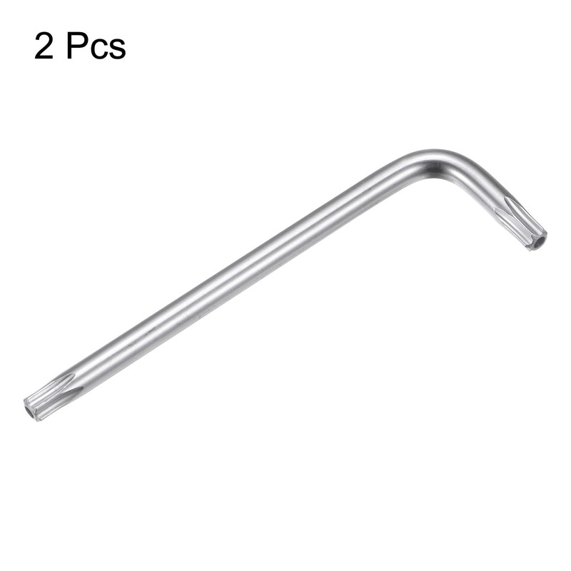 sourcing map 2pcs T25 Tamper Proof Torx Star Key Bit