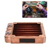 Water Cooling Radiator Red Copper 7mm Round Pipe G1/4 Thread