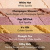 Fine as Fleck Glitter Eyeshadow:_Champagne Showers - Peachy Beige with