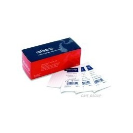 REL651 Skin Closure Strips 3mm x 75mm 5 strips/envelope Box 50. Sterile, flexible reinforced wound closure strips.
