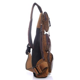 Canvas Sling Bag Crossbody Backpack for Men Women Outdoor Travel Sports Hiking Camping Shoulder Chest Pack Casual Daypack