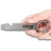 Titanium EDC Crowbar Outdoor Crowbar Bottle Opener with Pocket Clip
