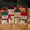 5” Christmas Snowman Face Stencils for Painting on Wood Reusable