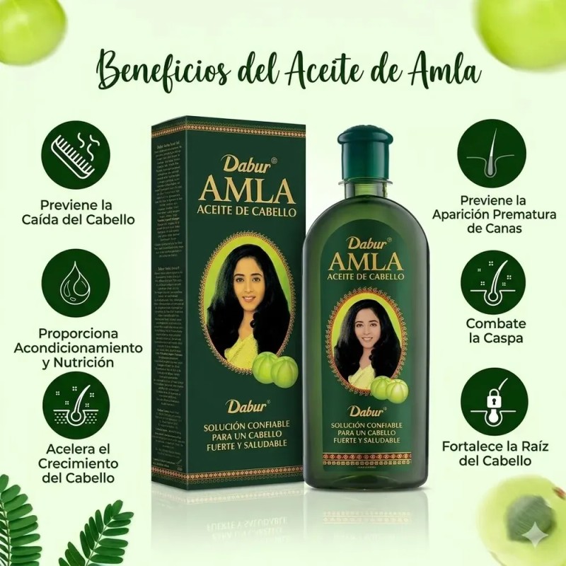 Aceite Capilar Dabur Amla 300 Ml