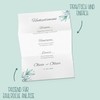 Letter Paper with Flower Motif in DIN A4 Format –