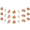 Sursurprise Red Panda Party Decorations, 3PCS Red Panda Banners, Red