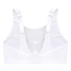 Glamorise - Sujetador Deportivo,1066, para Mujer, Blanco, 48I