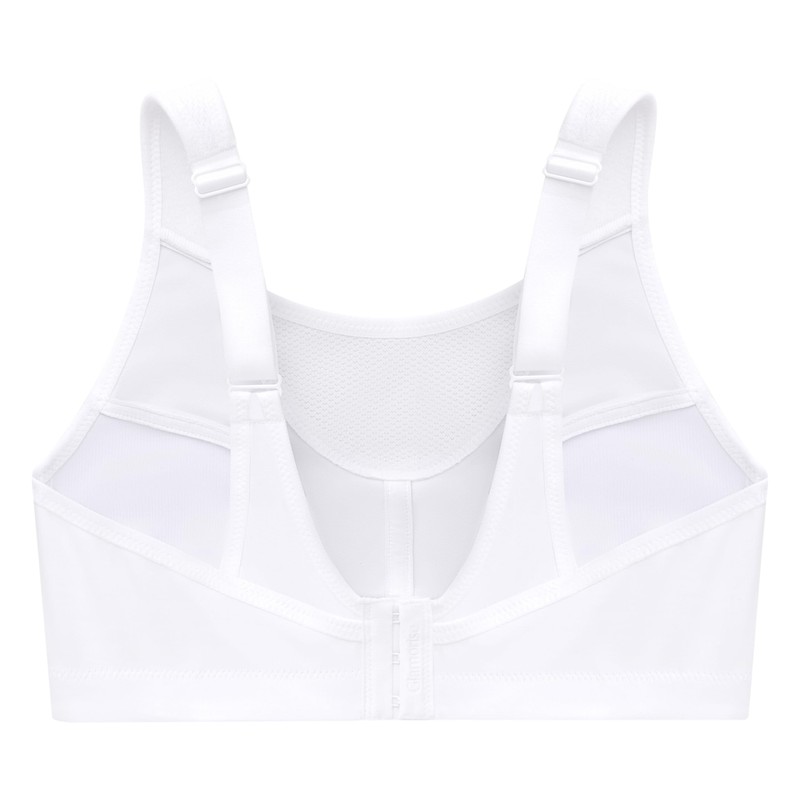 Glamorise - Sujetador Deportivo,1066, para Mujer, Blanco, 48I