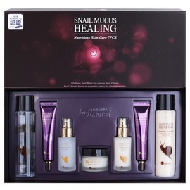 Eloché 엘로체 달팽이 뉴트리셔스 스페셜 스킨케어 7종세트 Elochi Snail Nutritious Special Skincare 7-Piece Set