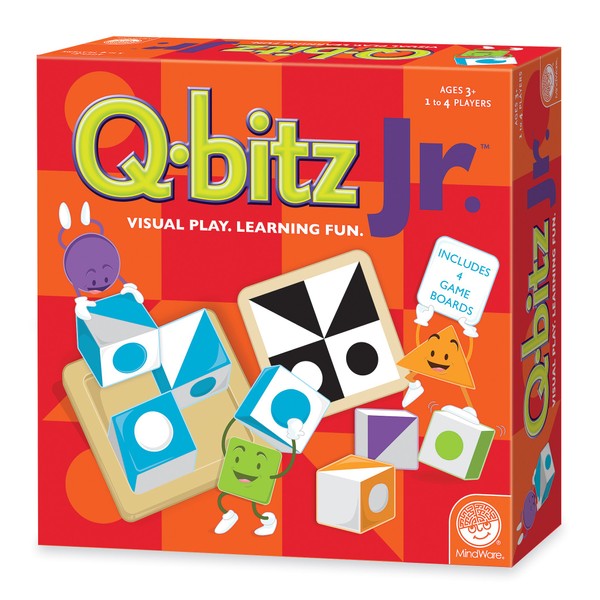 MindWare QBITZ Q-bitz Junior Board Game
