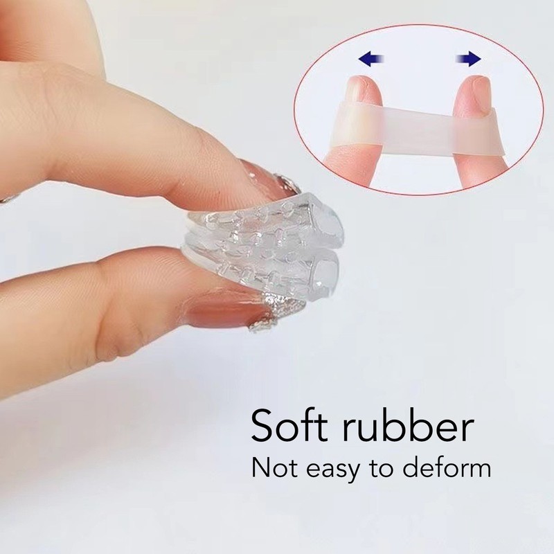 30pcs Pinky Toe Protector Anti Friction Breathable Transparent Ultra Thin