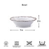 LEHAHA Melamine Bowls Set, 100% Melamine 24 OZ Salad/Soup/Pasta/Cereal Bowls