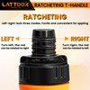 Metric Ball End Hex Bit Set with T Handle Ratchet