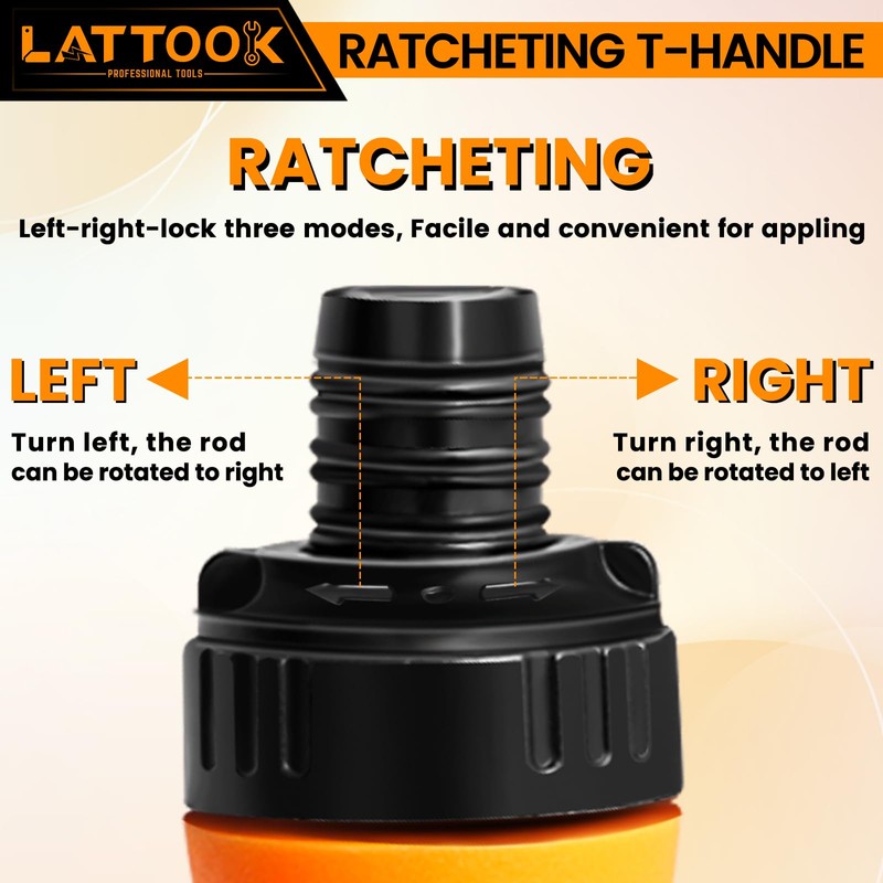 Metric Ball End Hex Bit Set with T Handle Ratchet
