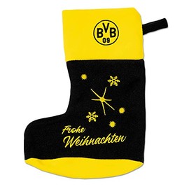 Borussia Dortmund BVB Strumpf/Socke/Weihnachtssocke/Weihnachtsstrumpf ** Frohe Weihnachten **