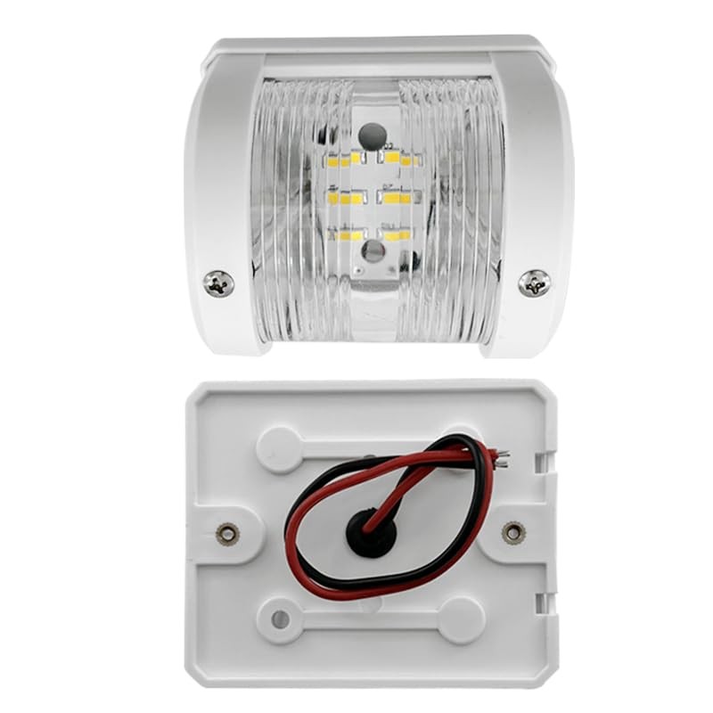 ISURE MARINE White Stern LED Navigation Light ABS Anchor Signal