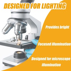 SANJOON 6V 20W G4 Bi-Pin Halogen Bulbs for Microscopes,Replacement Light Bulbs for Heavy Machinery, Marine Equipment, Train Cabins Lighting(2PCS)