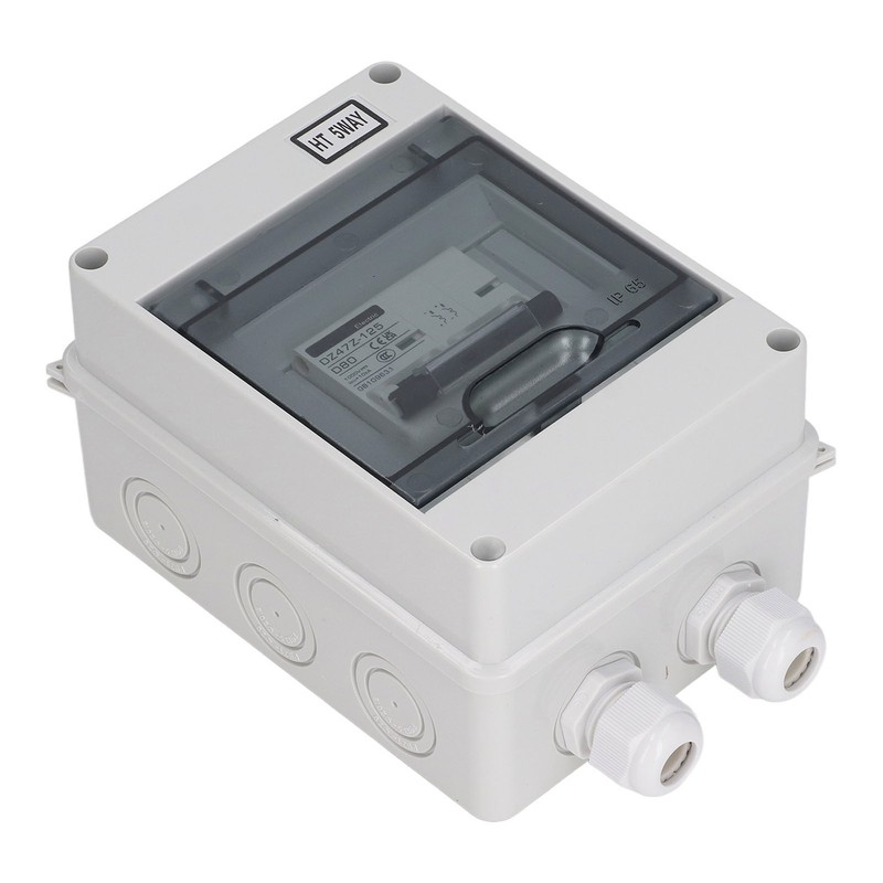 80A 2P Miniature Circuit Breaker IP65 Waterproof 1000VDC Disconnect Switch
