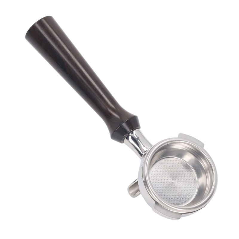 58mm Double Spouts Portafilter for Nuova Coffee Machines Stainless Steel