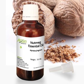 Allin Exporters Nutmeg Essential Oil - 100% Pure, Natural & Undiluted - 50 ML
