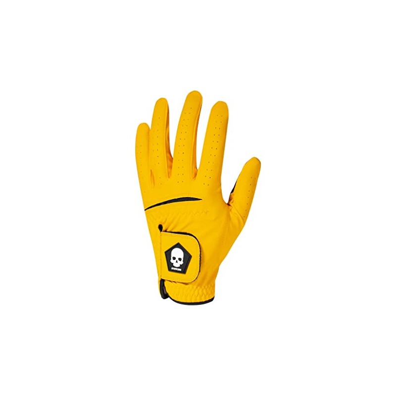 FLUO YELLOW Men's Golf Glove Fluo_Yellow (24LH_Left)