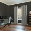 Sun Zero Easton Energy Saving Blackout Grommet Curtain Panel, 40"
