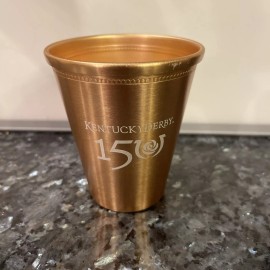 Woodford reserve 150th Kentucky Derby Metal Souvenir Cup Churchill Downs / 2024