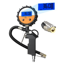 YANTU Sanaichi Air Gauge Tire Gauge Air Pressure Gauge Car Digital Display High Precision LED Folding Screen Suitable for All Kinds of Vehicles