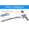 Toilet Flush Lever Handle Replacement, Universal Side Mount Toilet Tank