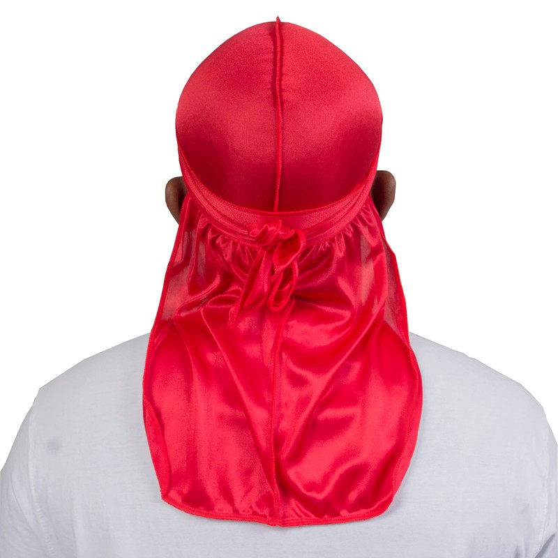 4 piezas sedosas Durags para hombres 360 ondas, diseño de