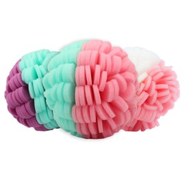 3-Pack Duo Body Buff - Foam Scrubber Loofah for Exfoliation & Cleansing - Removes Oil, Dirt, Impurities & Dead Skin - Sensitive, Dry, Oily or Combination Skin - Gentle to Clinical (Assorted)