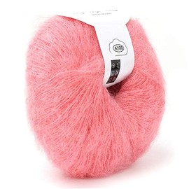Soft Angora Mohair Yarn 26g Roll con Ganchillo, 30% Mohair 20% Lana, Hilo Suave para Tejer Bufandas, Suéteres, Gorros y Proyectos DIY, 12 Colores Disp