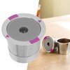 Metal Coffee Pod Stainless Steel Reusable Refillable Filter Cup Single