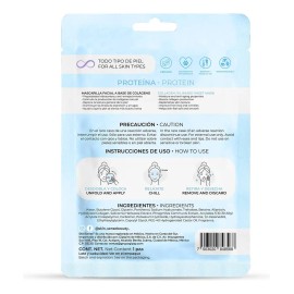 Skin Sense Mascarilla Facial Coreana De Tela Colágeno Todo Tipo De Piel