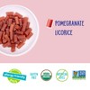 YumEarth Organic Gluten Free Pomegranate Licorice Snack Packs - Allergy