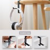BetterJonny 2 Pcs Gaming Headphone Stand, Headphone Hanger with Height