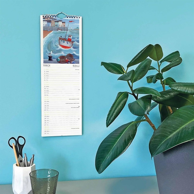 Carousel Worldwide, Peter Adderley 2026 Slim Wall Calendar