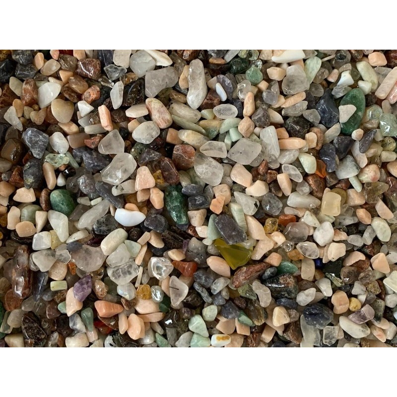 Assorted Chips – Natural Mini Assorted Stones, Crushed Undrilled Assorted,