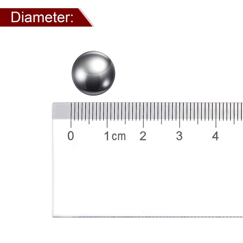 sourcing map 20pcs Precision Balls 12mm Diameter G10 Chrome Steel