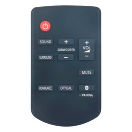 AULCMEET Remote Control, N2QAYC000115 New Replace Remote fit for Panasonic Home Theater Sound Bar System SC-HTB688 SC-HTB498 SC-HTB488 SC-HTB488GN SC-HTB498 SC-HTB498GN SC-HTB688
