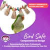 Super Bird Creations SB1094 Hula Skirt Bird Toy - Engaging