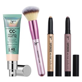 IT Cosmetics CC+ Cream Natural Matte SPF40 4-Piece Collection:_Fair Light