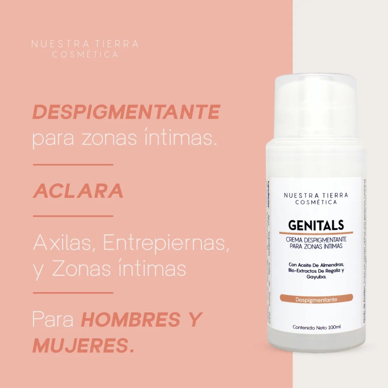 Kit Despigmentante Genitals Booster Arbutina