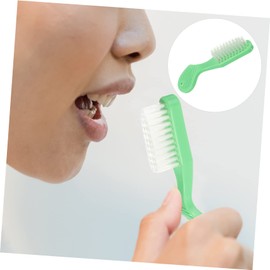 OHPHCALL 10pcs Prison Toothbrushes Soft Durable Large Brush Head Portable on The Go Easy to Use Safe Materials