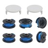 COEWUR Pack of 6 Grass Trimmer Spool AC14RL3A Replacement Spool