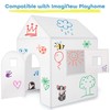 ImagiNew Playhome Washable and Reusable Sticker Set of 15 Mermaid
