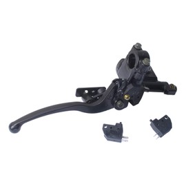 7/8" Universal Left Hydraulic Brake Master Cylinder for Motorcyle Kids ATV Quad Moped Pit Dirt Bike 50cc 70cc 90cc 110cc 125cc 150cc 200cc 250cc GY6 Engine with Handle Lever