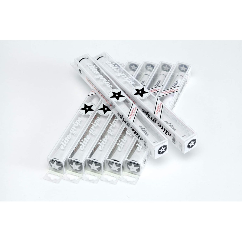 elitegrips Y360°s Golf Grips, Set of 7, Silver White with